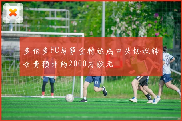 多伦多FC与萨金特达成口头协议转会费预计约2000万欧元